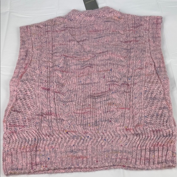 Wit & Wisdom Pink Cable Knit Turtleneck Sweater - Picture 4 of 5